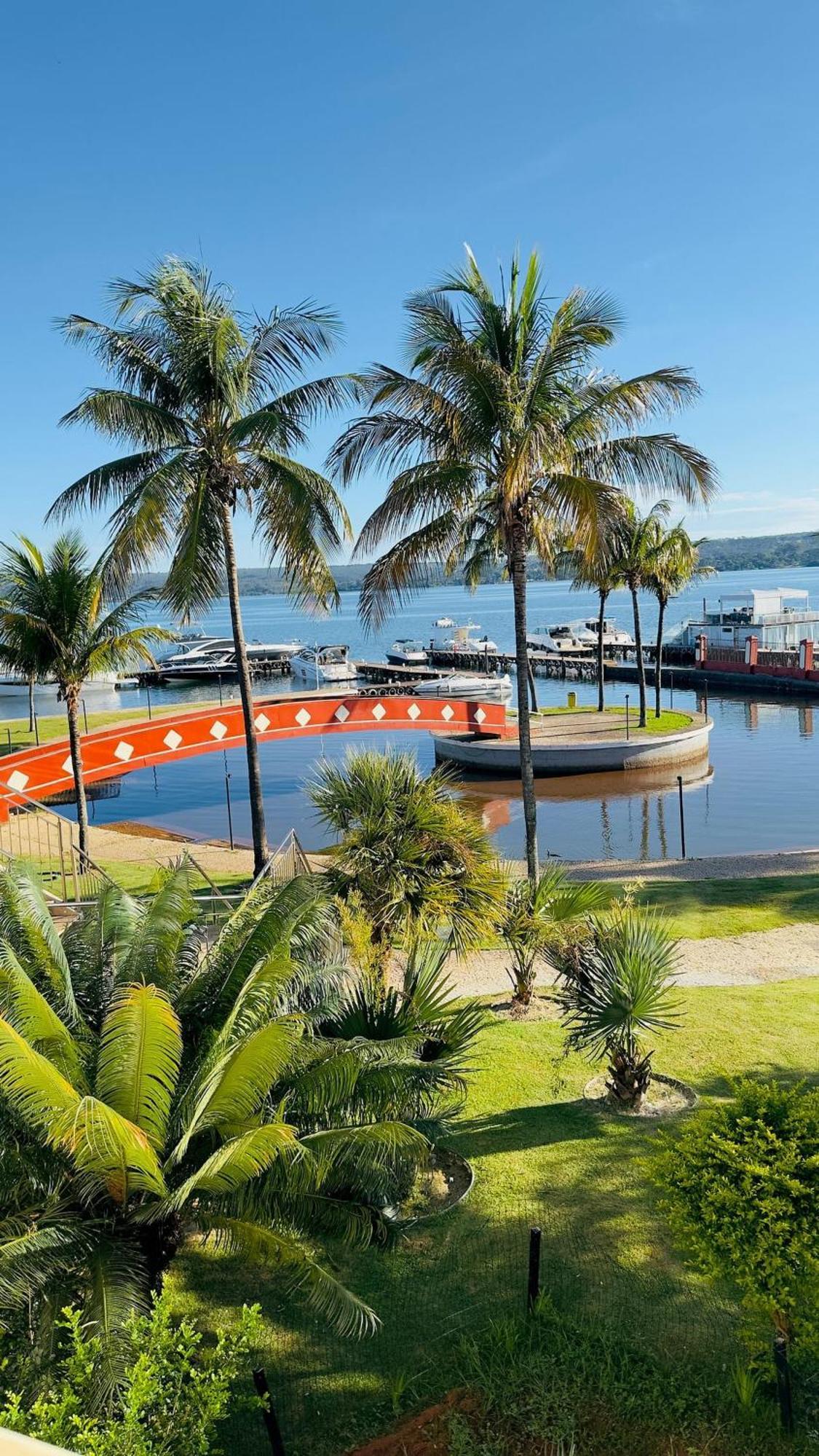 Luxuoso Flat Lake Side Com Vista Para O Lago Brasilia Exterior photo